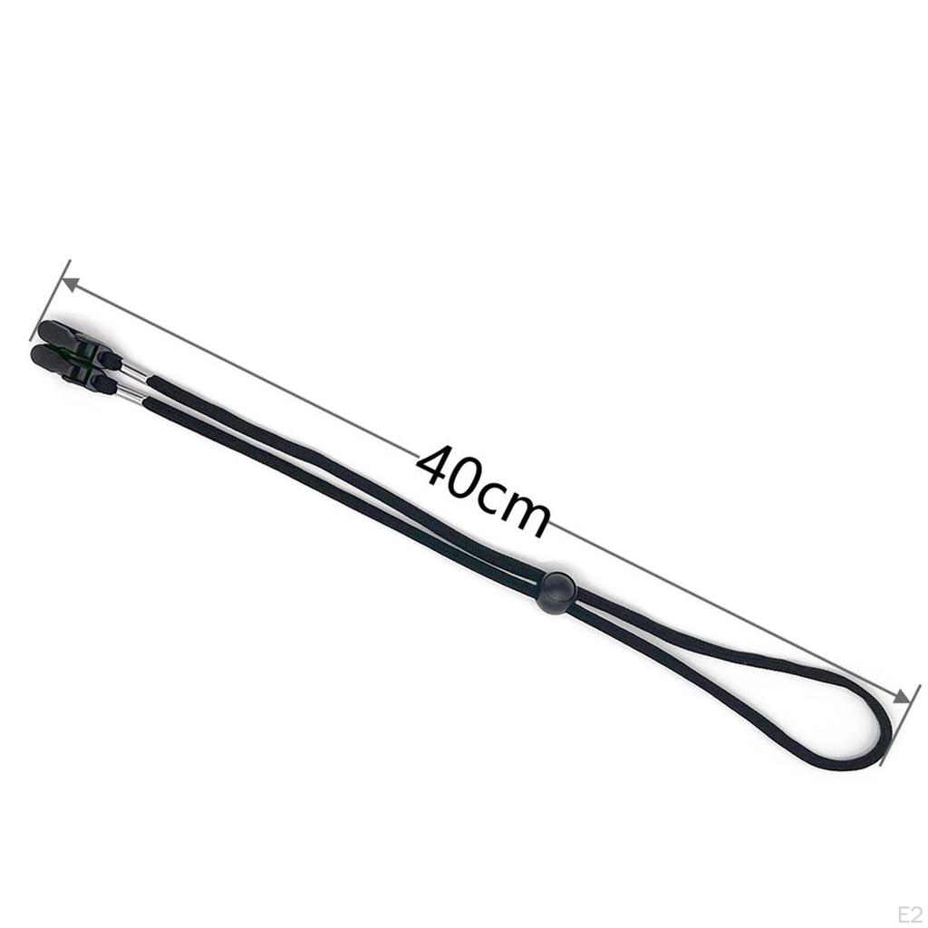 Hutband-Clips Kappe mit Kordelzügen Polyester Leinen-Clip Halter für Camping