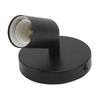 Iron Wall Lamp Holder 180 Degree Lamp Base Easy Wall Lamp Base Ceiling