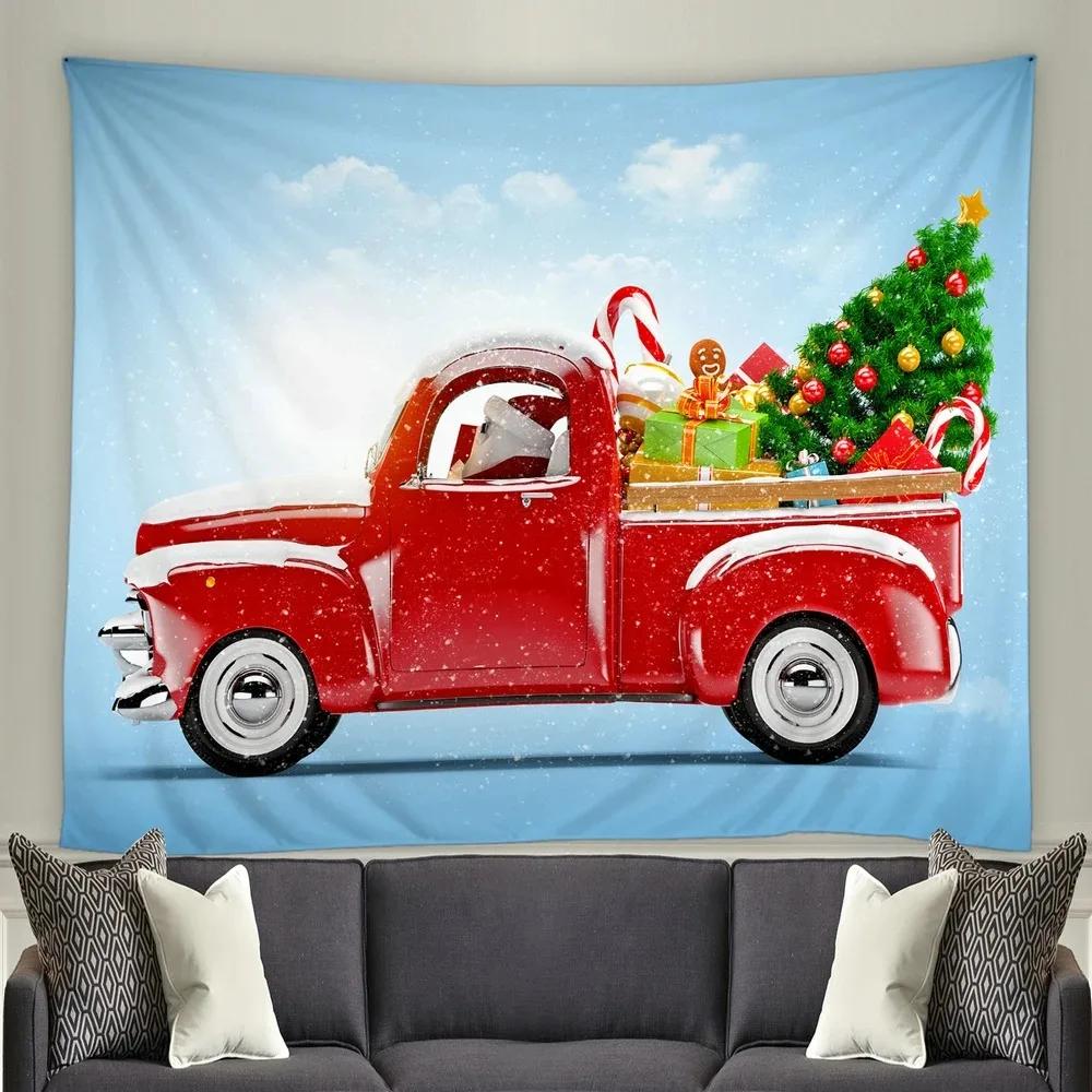 Christmas Decoration Pattern Living Room Bedroom Home Wall Tapestry