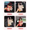 Cute Car Hanging Tissue  Bag Love pattern Vehicle Trash Bin  Car Interior Accessories