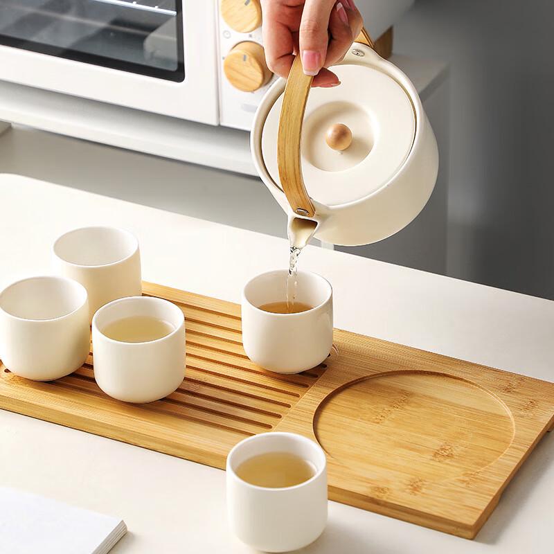 Junshenshi WQ Ceramic Kung Fu Tea Set