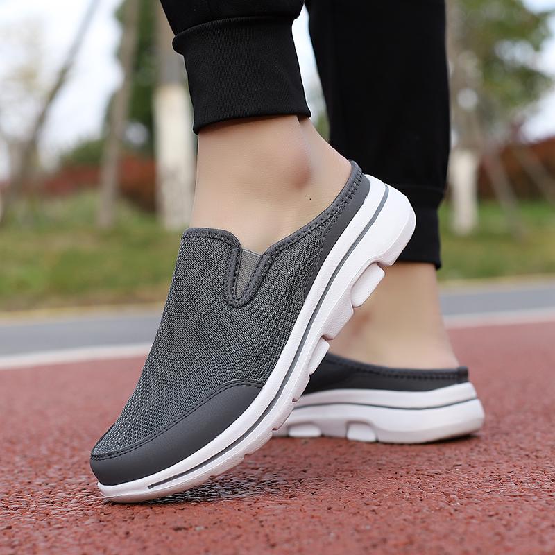 Men and Women's Slippers Mesh Air -breathable EVA Ultra -light Convenience Home Slippers Women's Large -scale Slippers