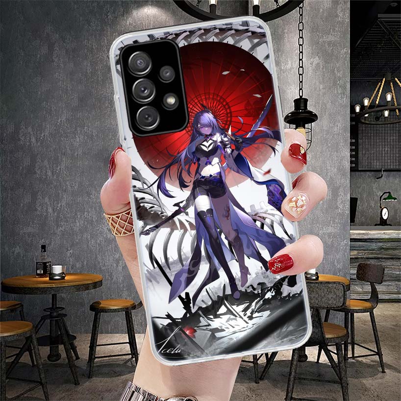 Honkai Star Rail Acheron Phone Case For Samsung Galaxy A71 A51 A41 A31 A21S A11 A70 A50 A40 A30 A20E A10S A20S A6 A7 A8 A9 + Sof