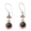 Women Vintage Jewelry  Earrings Gemstone Dangle Hook Stud Earring  Gift