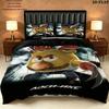 Smeshariki Bedding Quilt Set Quilt Cover Pillowcase Home Decoration Birthday Gift (1 * duvet cover + 2 * pillowcase, without core)