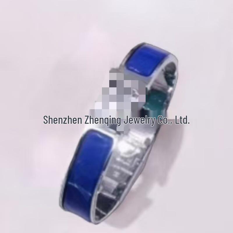 Náramek s písmenem H pozlacený 18k smaltovaný - Klasická móda, Více barev, Ideální pro páry