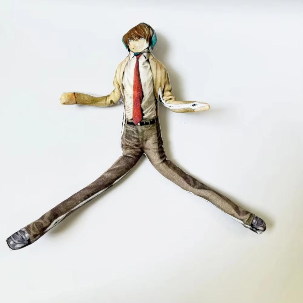 Anime 28cm Light Yagami L Speelgoed Light Yagami L Pop Slank Draaibare Vorm Speelgoed Kamer Decoratie Verjaardag Festival Kerstcadeau