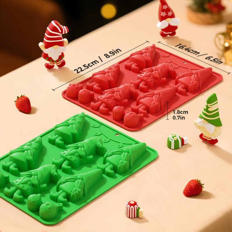 Christmas Series Christmas Tree Chocolate Mousse Food Grade Silicone Mold Easy Release Cake Mold