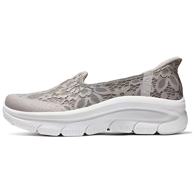 Skechers Modern DLux Comfortable Breathable Casual Shoes Women casual shoes Gray Brown 158858-TPE 35