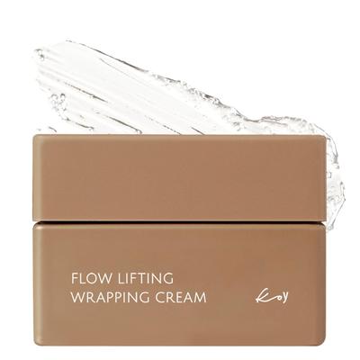 KOY Flow Lifting Wrapping Cream Gezichtshydratatie en Versteviging Bevat Hyaluron en Collageen voor een stevige en strakke huid Slaapmasker Koreaanse Huidverzorging
