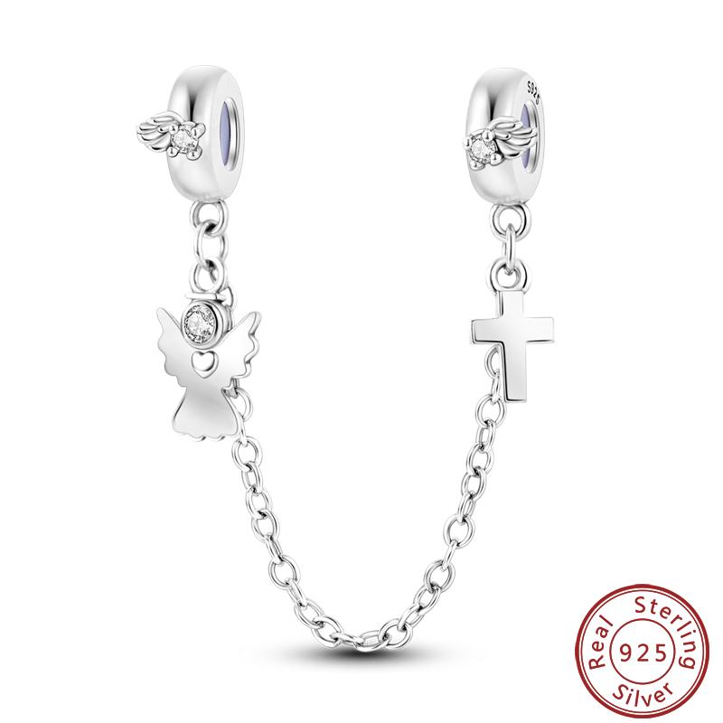 Vendi Charms a Catena con Animali, Piante, Viaggio, Design di Moda, Perline in Argento 925, 3mm, Fai da Te, Creazione di Gioielli Fini