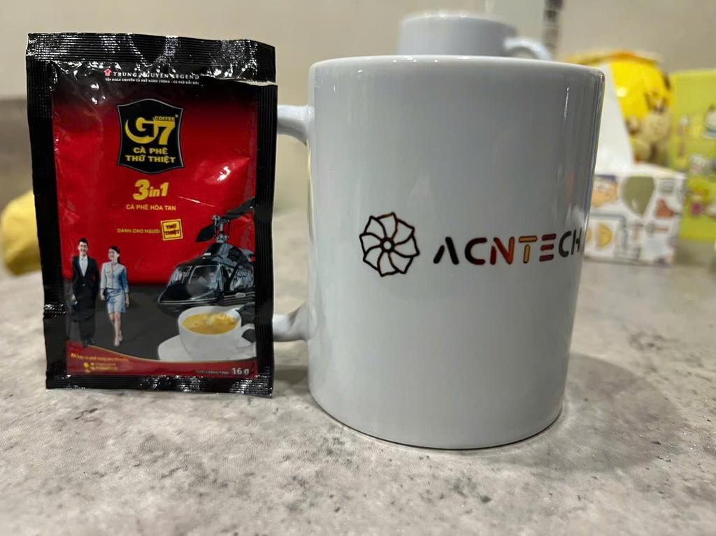 [ACNTECH] Trung Nguyen Premium Instant Coffee, 16g x 50 packets - Enjoy authentic Vietnamese coffee with a convenient blend of sugar and milk. This