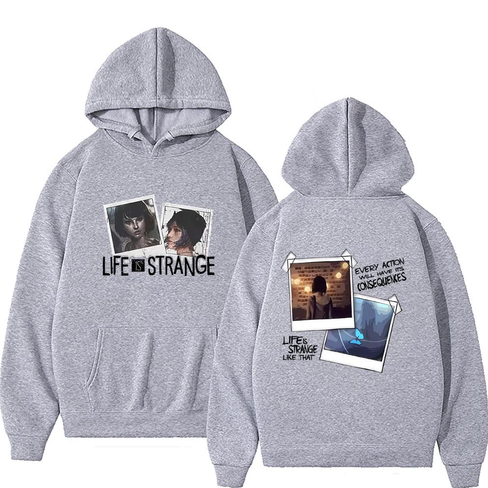 Hot Sale Game Life Is Strange Hoodie Unisex Casual Oversized Pullover Hoodies Unisex Player Lover Cosplay Hooded Sweatshirt