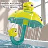 Creative Cartoon Dinosaur Umbrella Showerhead Bath Toy For Children Bathing Time Fun Interactive Shower Toy for Kids