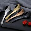 Large Stainless Steel Spoon Children's Meal  Tableware Food  Deepening and Thickening  Polishing Process