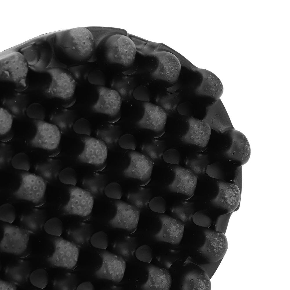 Black Color Curling Hair Brush Big Small Holes Afro Hair Brush For Salon Dreadlocks Comb Home Use