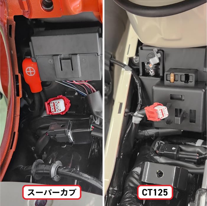 Honda SCS Service Connector Short Coupler 6P Universal MOTOLINE HONDA