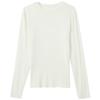 Women's Slim Fit Long Sleeve Pullover T-Shirt