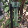 Transparent Gardening Rainwater Meter Plastic Lawn Rainfall Gauge Farm Rain Gauge  Outdoor