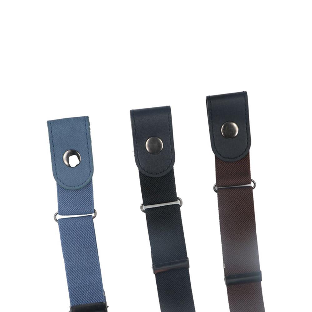 Without Buckle Elastic Belt Traceless No Buckle Invisible Belt Versatile Buckle Free Belt  Pants