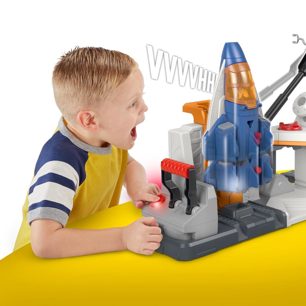 Fisher-Price Imaginext Buzz Lightyear Lift & Launch Star Command (Ages 3 and Up) HGT25 White
