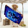Jack Skellington Beach Towel Super Soft Microfiber Quickdry Fabric Comfortable Lightweight Perfect for Traveling Yoga Camping and Swimming