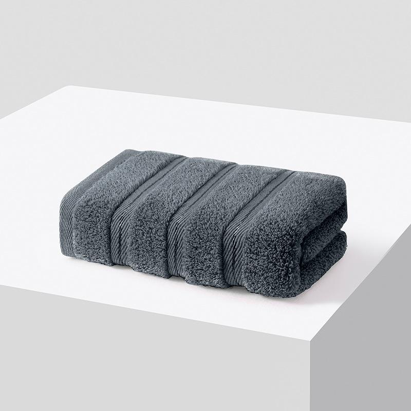 Vícebarevné ručníky z čisté bavlny, domácí hladké bavlněné ručníky na obličej lze vyšívat