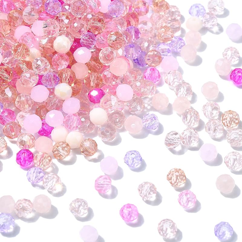 KitBeads 120Pcs Glass Teardrop Beads AB Color Water Drop Beads Top Drilled Faceted Tear Drop Shaped Beads for Jewelry Making Bracelet Necklace Crafts