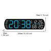 Digital Alarm Clock Desk Clocks Decorative Large Numbers LED Display for Table Home