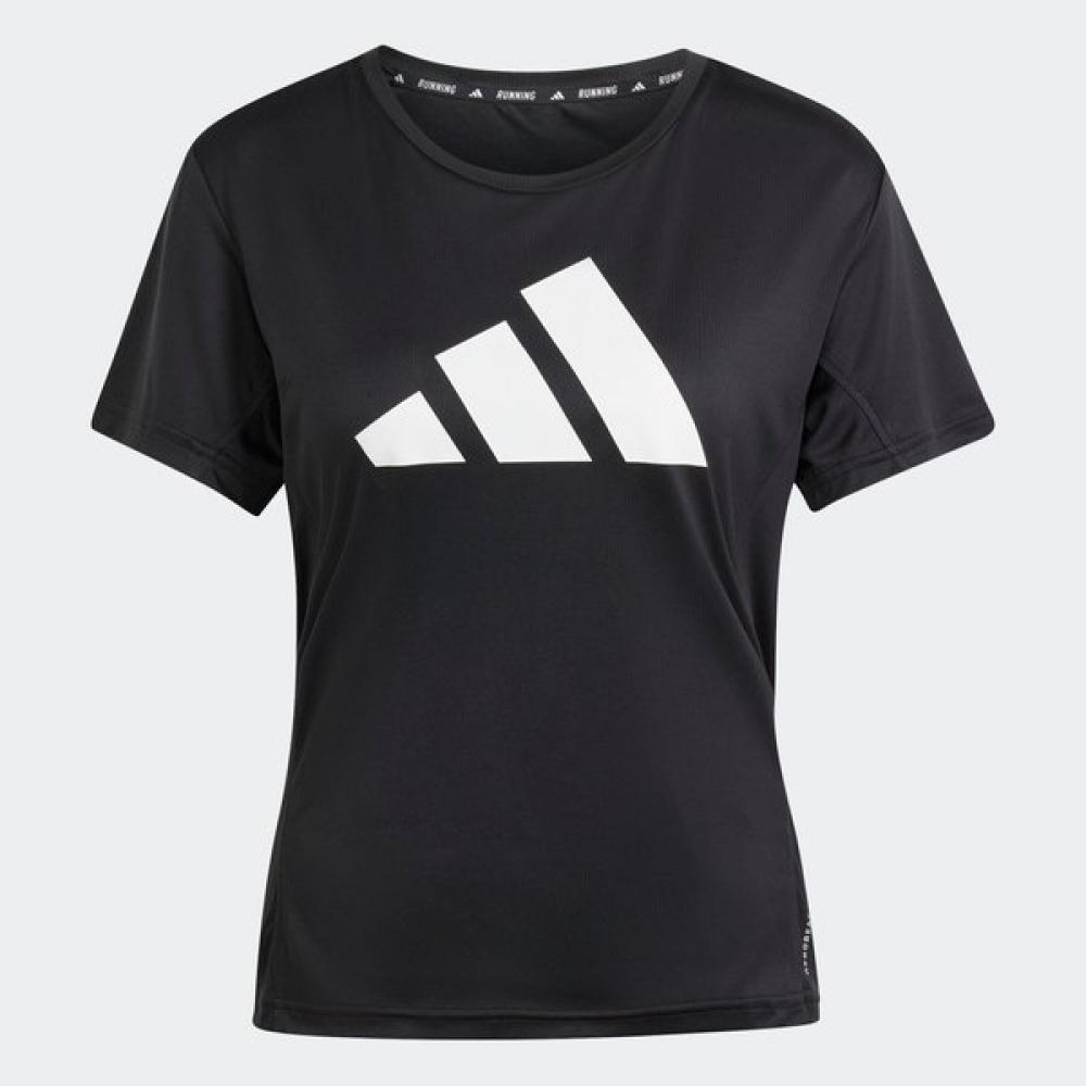 

Adidas Женская футболка с коротким рукавом Galleria Run It BLACK/AM