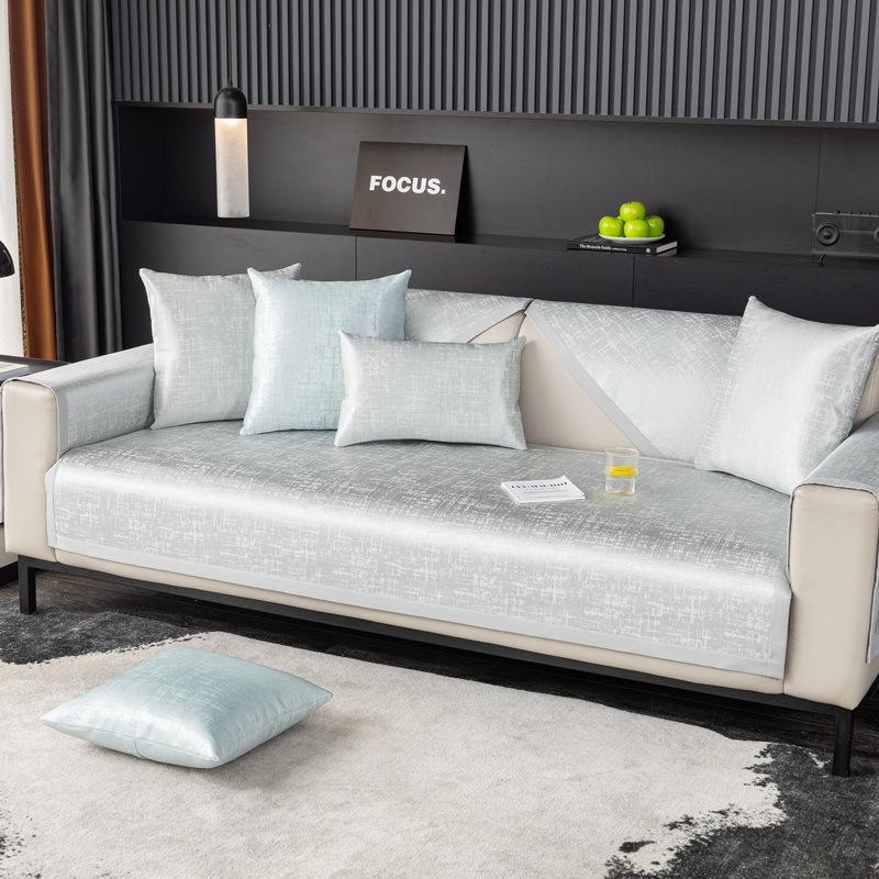 

Подушка для дивана Летний коврик Подушка для сиденья Летнее ощущение прохлады Чехол для дивана Защита от царапин кошек Чехол для спинки Противоскользящий Универсальный 70*70cm