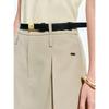 Peacebird Women's High-Waisted Wide-Leg A-Line Skort Shorts