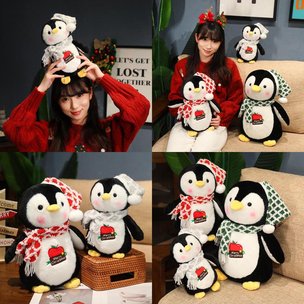 Adorable Christmas Penguin Plush Toy Perfect For Festive Decorations And Gifts