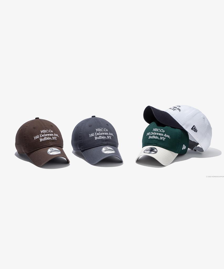 New Era 920Unst Ne Script Series Whi Nvy
