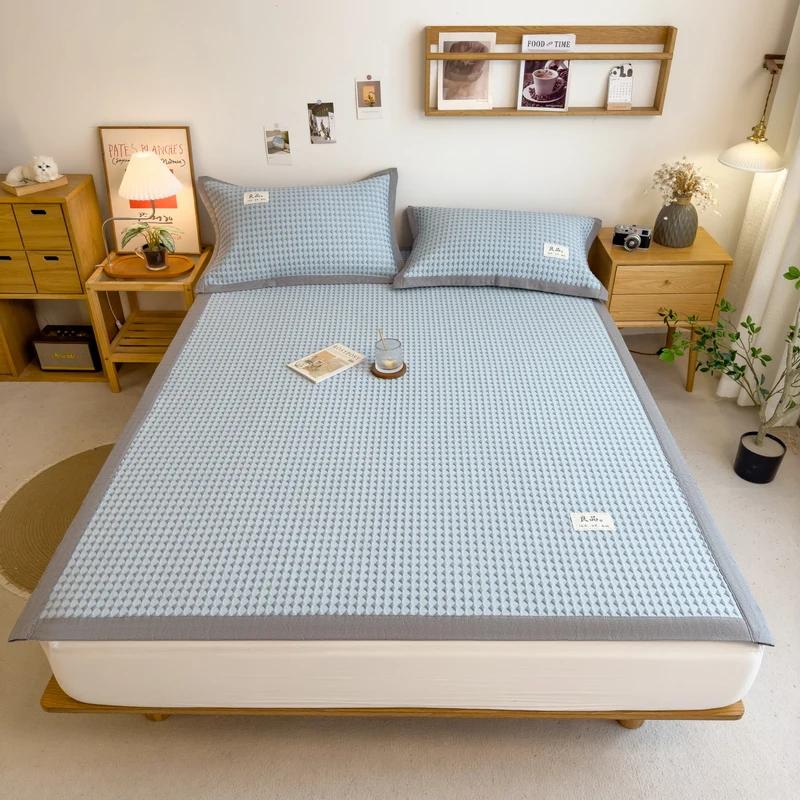 Chladivá matrace Hladká klimatizace Domácí přikrývka 2ks/3ks Lehký polštář Chladivý pocit Vlákno Šetrné k pokožce Prodyšné