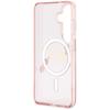 Karl Lagerfeld IML KC Script MagSafe Case for Samsung Galaxy S26 Pink