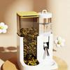 Transparent Automatic Hamster Feeder Water Dispenser Food and Water Feeder for Small Animal Easy Monitoring Designs