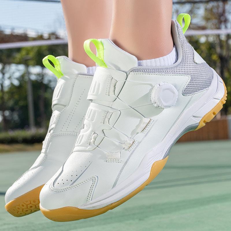 New professional badminton shoes table tennis training shoes non-slip beef tendon sole tennis shoes