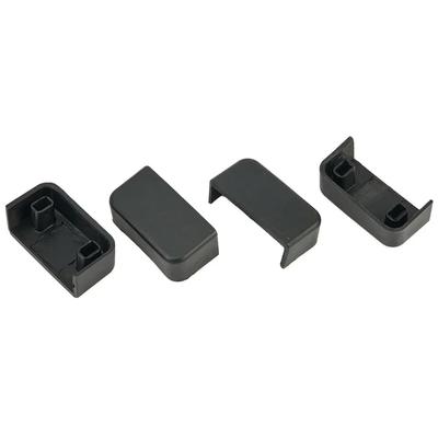 Teile Schiene Anti-kick Gummi Stecker 4 Pcs Zubehör Schwarz Für Tesla-Modell Y 3 Hinten Sitz Ersatz Rutsche Marke Neue