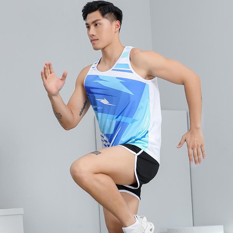 Unisex Track & Field Training Suit Set for Running, Marathon, Sprint & PE Competitions