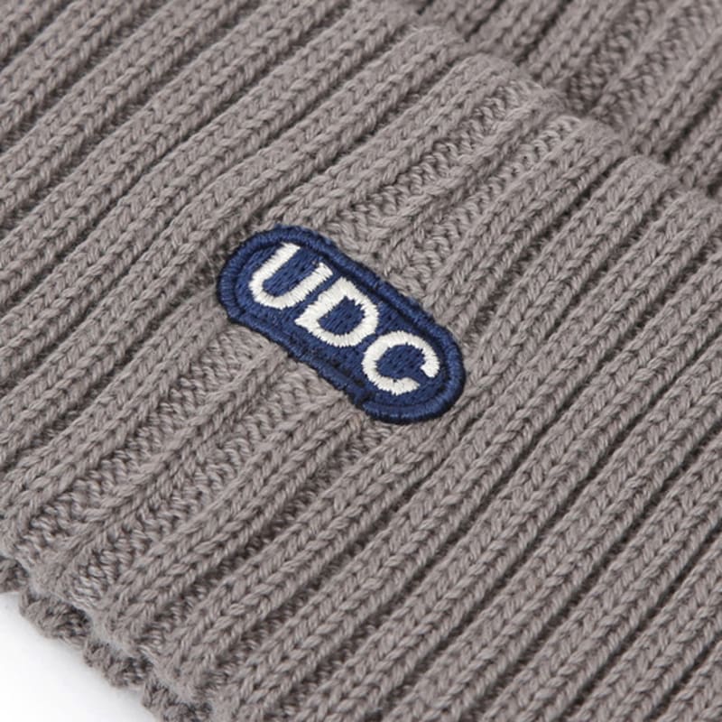 UNDERCONTROL BEANIE / COLLEGE CREW /m CHARCOAL