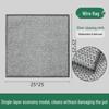 Alternative Steel Wool Double-Layer Non-Stick Dishwashing Cloth