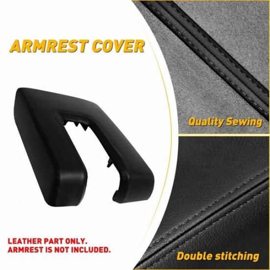 Center Console Lid Armrest Cover Leather Fits For Toyota Tundra 2014-