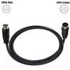 3/1.5/1/0.5m S-video Cable Male To Female 10Pin Mini DIN Computer Connector TV Cable For Projector VCR DVD Nickel Plated