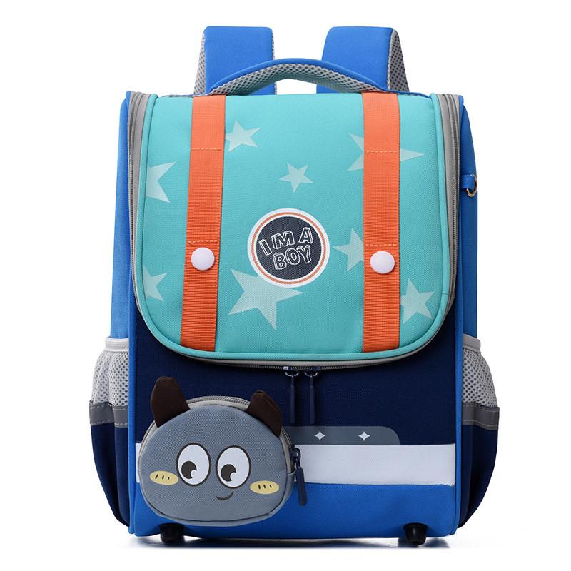 Cute Cartoon Style Preschool Backpack For Children With Breathable Oxford Fabric