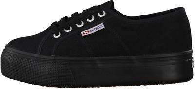Superga 2790 Linea Up and Down joggesko i helt svart farge