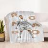 Ronaldo's Powerful Cristiano Celebration Blanket Durable Comfort Perfect for Bed Office Picnics Four Seasons Universal Modern