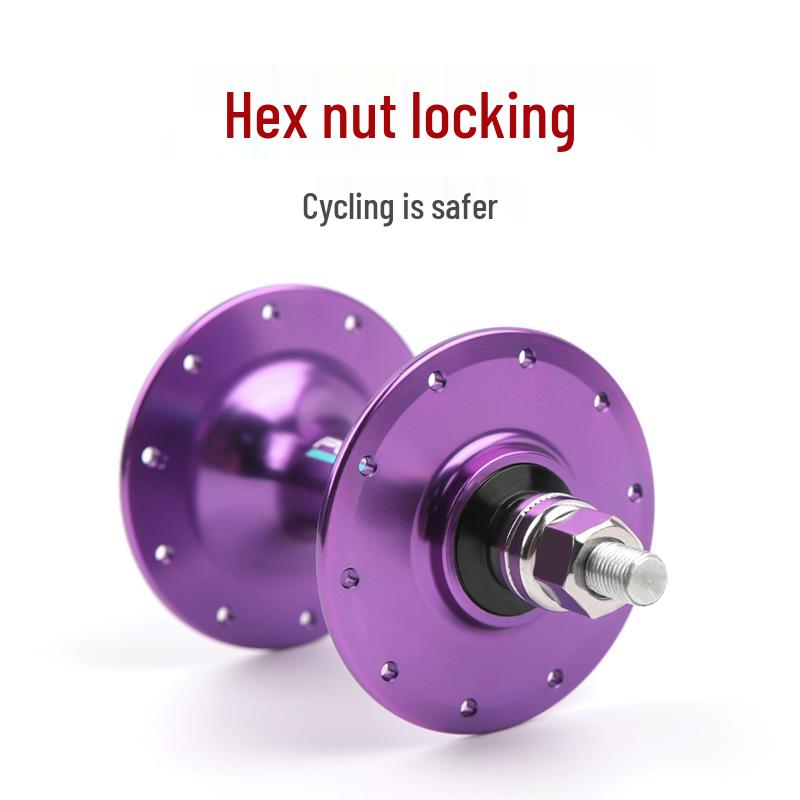 Butuc cu Angrenaj Fix și Frână de Pedalare Înapoi cu Spațiere 100/120mm și Opțiuni de Ax 24H/28H/32H/36H.