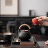Zhi Zhe Jue Qi Chinese Red Ceramic Teaware Set