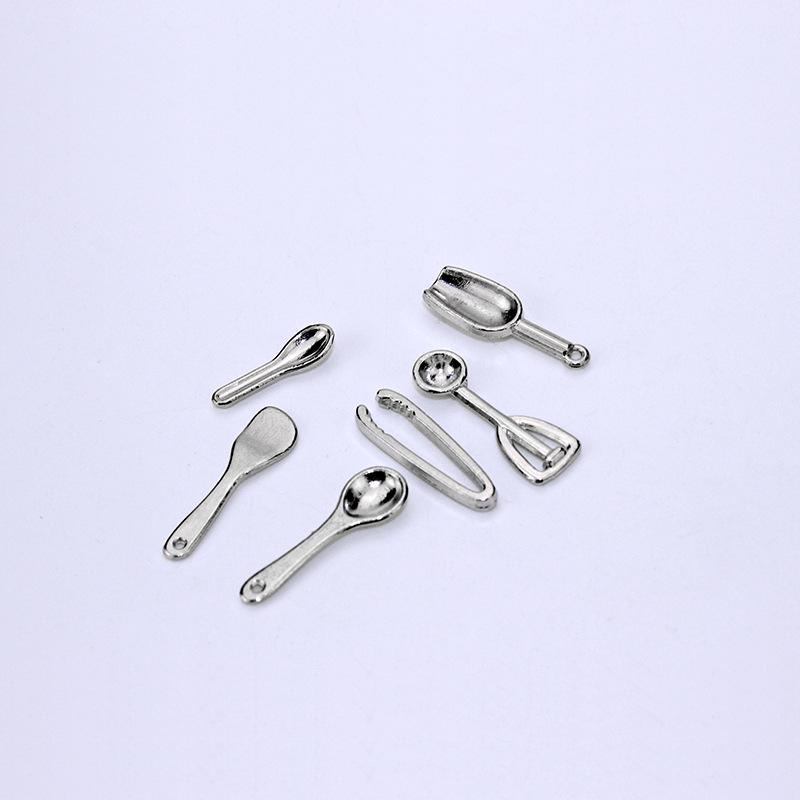 52DOLLHOUSE Miniature Tableware Spoon for Dollhouses, Kitchenware Accessory D240